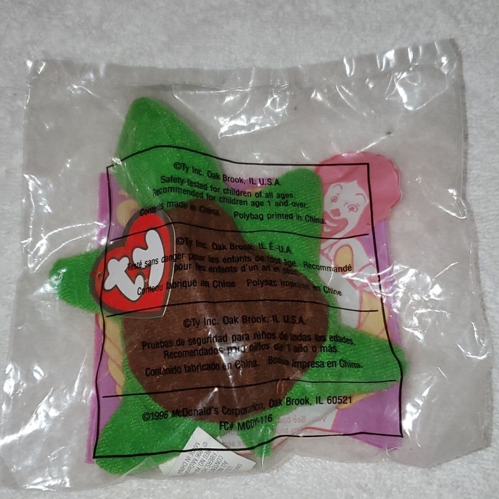 Ty 1993 Speedy Teenie Beanie Babies McDonald's